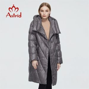 Astrid New Winter femmes manteau femmes longue parka chaude mode épaisse veste capuche Bio-Down haute qualité vêtements féminins 6580 201212