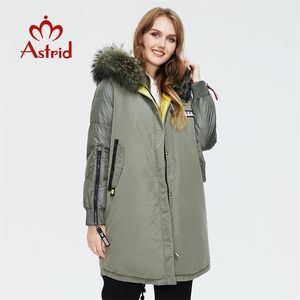 Astrid Winter arrivl femmes doudoune avec fourrure collr fshion style capuche long hiver lit AR-3022 211216