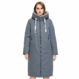 Parka de invierno para mujer Astrid LG Casual con capucha de piel de visón abajo Chaquetas de estilo minimalista para mujer abrigo talla grande parkas AT-10089 V6eC #