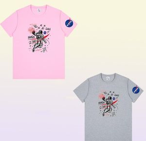 Astronaut National Aeronáutica Administración espacial de la NASA Camiseta Negra Red Red Rosa Rosa Blanca Blanca Hombres y Mujeres 2525209154