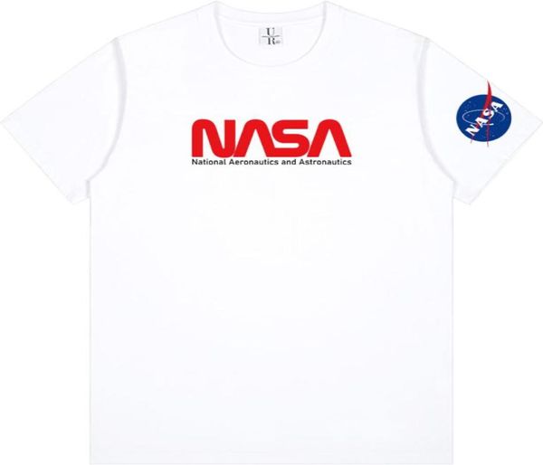 Astronaute national aéronautique Administration de l'espace nasa t shirt noir gris rose rouge blanc bleu clair homme et femmes 2556412440
