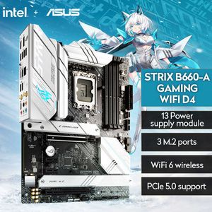 ASUS NIEUW ROG STRIX B660-A gaming wifi D4 witte computer moederbord SuppPet CPU 12600KF/12700intel B660/LGA 1700