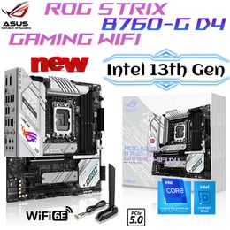 ASUS ROG STRIX B760-G Gaming WiFi D4 LGA 1700 Moederbordondersteuning Intel Core 13e en 12e Gen CPU DDR4 PCIE 5.0 Placa Me Nieuw