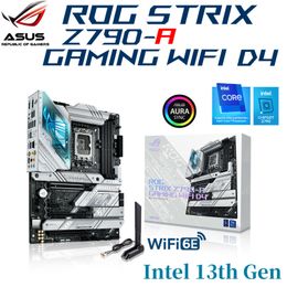 ASUS ROG STRIX Z790-A gaming WiFi D4 Moederbordondersteuning Intel Core 13e en 12e Gen CPU DDR4 128G PCI-E 5.0 M.2 Placa Me Nieuw