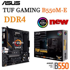 ASUS TUF Gaming B550M-E RYZEN AMD B550 SOCKET AM4 MOETBOARD DDR4 M.2 128GB Desktopondersteuning R5 R7 R9 Ryzen CPU MACHTBOUD NIEUW