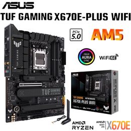 ASUS TUF GAMING X670E-Plus WiFi 6E AM5 Motherboard DDR5 128 Go 6400MHz Prise en charge AMD Ryzen 7000 Série CPU PCIE 5.0 Placa Me New