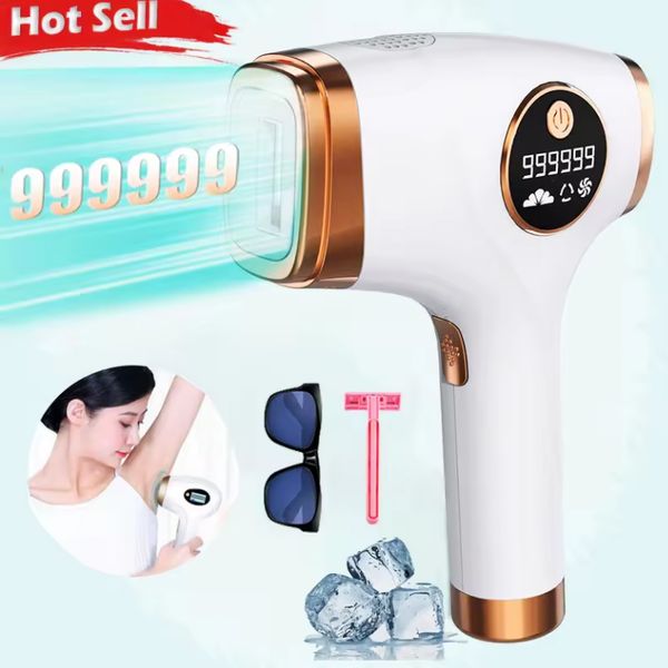 À la maison IPL Laser Épilation à cheveux Handheld Ice Cool Hr Sc Ra Mini Machines laser pour le visage Arme de la carrosse