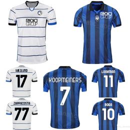 Atalanta Voetbal 77 Davide Zappacosta Jerseys 2023 24 Club 11 Ademola Lookman 22 Matteo Ruggeri 1 Juan Musso 19 Berat Djimsiti 7 Teun Koopmeiners Voetbalshirttenues