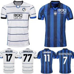 Atalanta Soccer Jerseys 23 24 Club Team 7 KOOPMEINERS 13 EDERSON 11 LOOKMAN 90 SCAMACCA 17 DE KETELAERE 8 PASALIC 15 DE ROON 22 RUGGERI 42 SCALVINI Kits de maillots de football