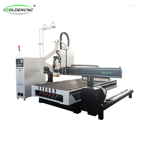 ATC CNC Router 1530 Changeur d'outils automobile 3D Machine de gravure en bois