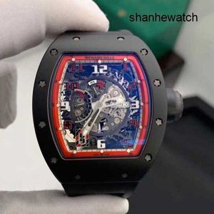 Athleisure horloge Designer-polshorloge RM-polshorloge RM030 Machinery RM030 Limited Edition 42 * 50 mm RM030 Zwarte keramische zijkant NTPT rood frame
