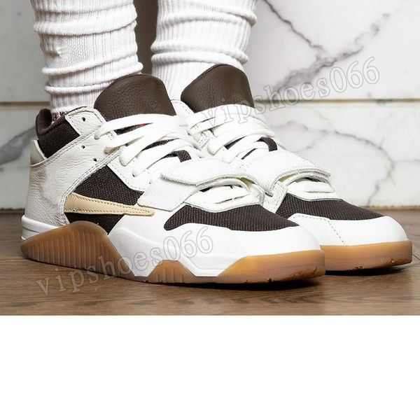 Travis Scotts x Jordens Jordas Zapatillas de baloncesto Jumpman Jack OG 2024 Nuevas zapatillas de deporte de diseño TS Zapato para hombre Mujer Formadores de placa Mocasines Plataforma Dhgate