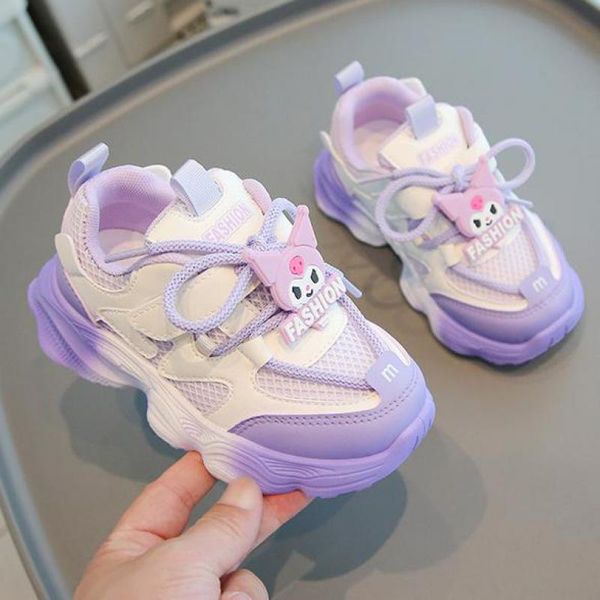 Athletic All Season Sports Chores First Walker Anti-Slip Baby Baby Toddler Sneakers For Kids Girls Leisure Outdoor Soft Soft Casual Chores Cartoon Enfants Chaussures de course