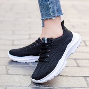 Athletic Fly Femmes Chaussures De Course Légères Casual Noir Blanc Rose Mesh Dames Femmes Baskets De Sport Baskets En Plein Air Jogging Marche Taille 36-40