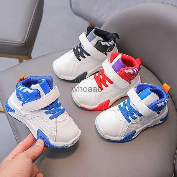 Atletische Outdoor 2023 Nieuwe Jongen Basketbal Schoenen voor Kinderen Sneakers Dikke Zool antislip Kinderen Sportschoenen Tennis Kind Meisje Mand Trainer Schoenen YQ231012