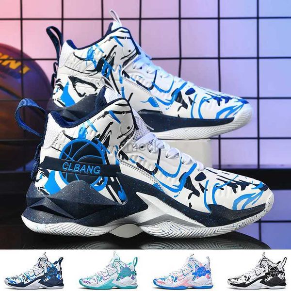 Athletic Outdoor 2024 Chaussures de basket-ball Men Nouvel Arrivée Chaussures de basket-ball pour enfants Sneakers de basket-ball de basket-ball Femme Dropshipping 240407