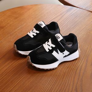 Atletische Outdoor 3 Kleuren Stijl Zachte Zool Jongens Meisjes Schoenen Lage top Casual Ademend Student Sport Maat 21 36 meisje Sneakers 230609