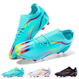 Chaussures de football pour enfants en plein air athlétiques chaussures de football de qualité supérieure pour hommes crampons de football professionnels baskets à crampons basses Drop 230901