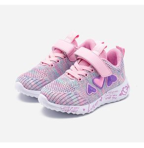 Zapatillas de deporte atléticas para niñas al aire libre, zapatos deportivos con patrón de corazón a la moda, zapatillas de deporte lindas para niñas adolescentes, zapatos para correr transpirables para niños 230906