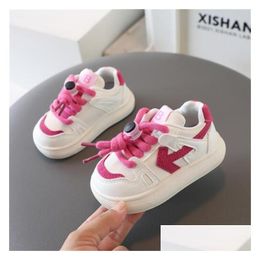 Athletic Outdoor Kids Chaussures en cuir pour tout-petit baskets pour nourrissons printemps automne enfants chaussures fashion garçon fille entraîneurs drop livraison bébé m ots8c