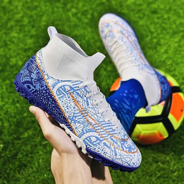 Athletic Outdoor Men Football Chaussures TF / FG TRAPALIT DES CLAMES DE SOCCER FRAITS FUTSAL HALL FOOTBALL BOot Artificial Teen Kids Soccer Chaussures 240407