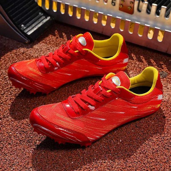 Athletic Outdoor Men Shops Sposs Spikes Running Sprint Sneakers Women Professional Athletic Long Jump Sport Shoes 240407