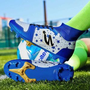 Athletic Outletic Outdoor Professional Soccer Shoes Men Futsal Boots de fútbol transpirable para niños Sneakers Cierras de fútbol de césped Men zapatos Atletismo 240407