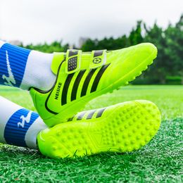 Atletismo al aire libre senage de alta calidad zapatillas de fútbol al aire libre tacos de fútbol entrenamiento botas de fútbol niños