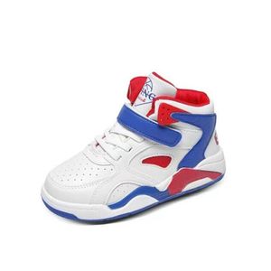 Athlétique En Plein Air Taille 2136 Enfants Basketball Chaussures Filles Garçons Higtop Respirant Sport Enfants Soft Bottom Running Sneakers Bébé Tout-petits 230608