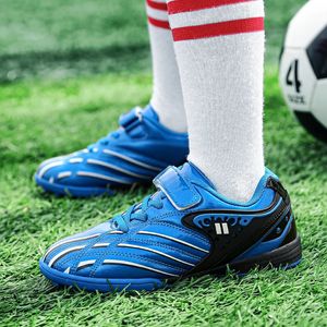 Chaussures De Football en plein air athlétiques pour enfants entraînement sur gazon fille tournoi De Football salle De Futsal botte garçons Zapatos De Para 231115