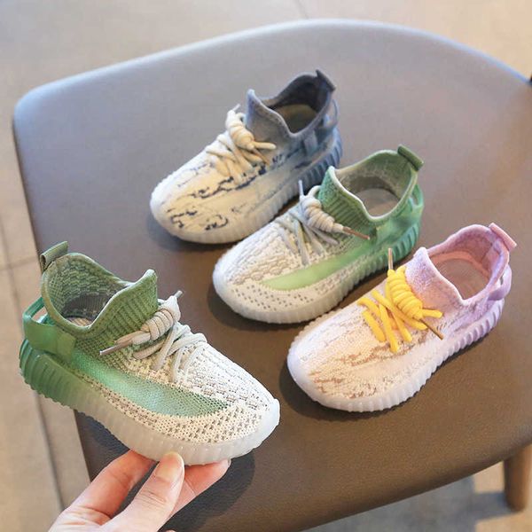 Athletic Outdoor Spring Baby Chores Boy fille respirant tricot Mesh Toddler Shoes Fashion Infant baskets Softs confortable Tennis Chaussures Chaussures AA230511