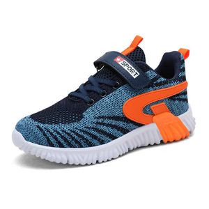 Chaussures d'athlétisme d'extérieur unisexes pour enfants, chaussures classiques pour garçons, chaussures de Jogging respirantes à la mode pour filles, chaussures décontractées W0329