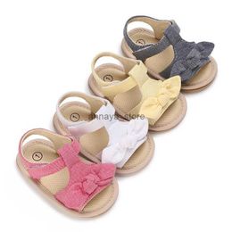 Athletic Outdoor Valen Sina 0-18 Meses Sandalias de Verano para Niñas Arco Lindo Suela de Goma Antideslizante Bebés Infantiles Sandalias para Primeros Caminantes 4 Colores L23116