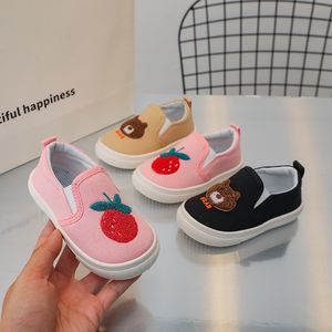 Athletic Outdoor Zapatillas Children Casual Shoe Spring Summer New Kids For Girl Canvas Cartoon Boy Toddler Sneaker Tnis 230915