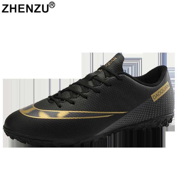 Atlético al aire libre ZHENZU Tamaño 32-47 Hombres Botas de fútbol Niños Zapatos de fútbol Niño Niña AG / TF Zapatillas de fútbol ultraligeras Zapatillas P230404