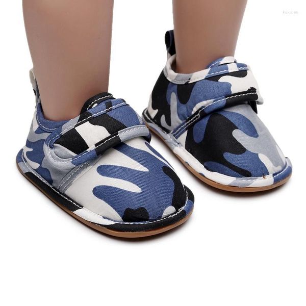 Zapatillas deportivas antideslizantes de algodón, zapatillas informales para bebés, niños y niñas, estampado para niños pequeños, suela blanda, primeros pasos