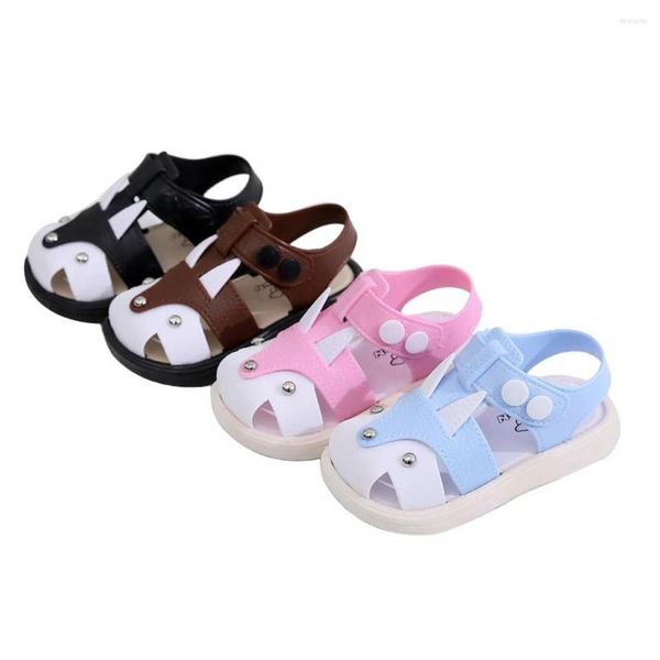 Zapatos deportivos Niños Niños Niño Niña Punta cerrada Sandalias de playa de verano Zapatillas de deporte Bebé Descalzo Sandali Neonata Sandale