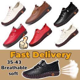 Sportschoenen GAI Designer schoen Heren Stereogrammen Print Sneaker Heren Dames Nylon Sneaker Sport hardloper Softy Breath 35-43 maat rood zwart wit