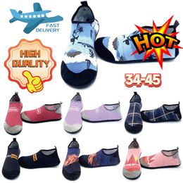 Chaussures de sport GAI Hommes et femmes Chaussures de pataugeoire à séchage rapide Pieds nus Natation Sports Chaussures d'eau Sandale de plage en plein air Couple Creek Chaussures taille 34-45