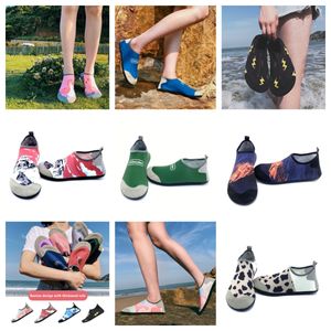 Chaussures sportives Gai Sandale Man and Women Wading Shoe Barefoot Swimming Sport Chaussures Green Outdoor Plages Sandal Couple Creek Shoe Taille 35-46