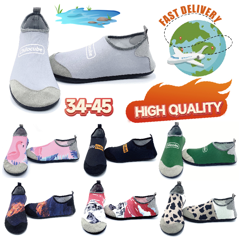 Atletik Ayakkabı Gai Sandal Erkekler ve Kadınlar Wading Ayakkabıları Çıplak Boyuncu Yüzme Spor Su Ayakkabıları Açık havada Plaj Sandal Çift Derek Ayakkabı Boyutu EUR 35-46