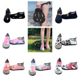 Chaussures sportives Gai Sandale Men Femmes Wading Shoe Barefoot Swimming Sport Chaussures Black Outdoor Plages Sandal Couple Creek Shoe Taille 35-46