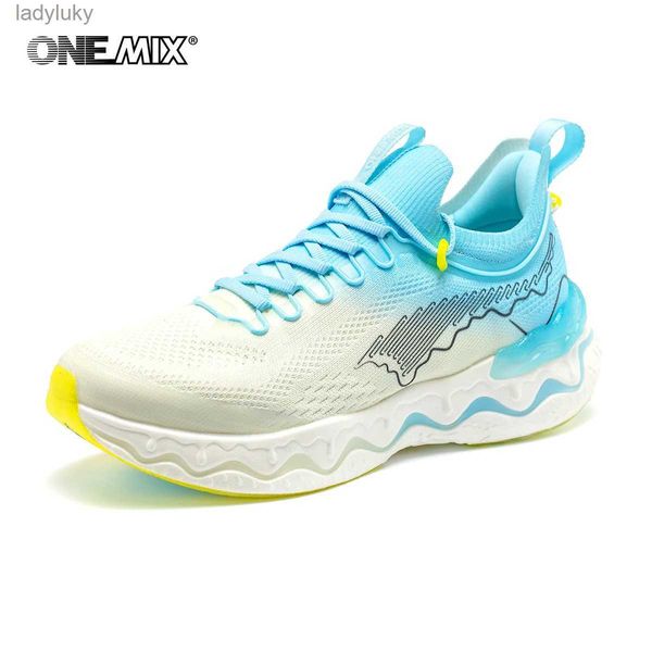 Chaussures sportives ONEMIX 2024 Nouvelle arrivée O-Resilio CreamMix Road Running Chores Lights Tampons Long Distance Mens Training Outdoor Sports Chaussures C240412