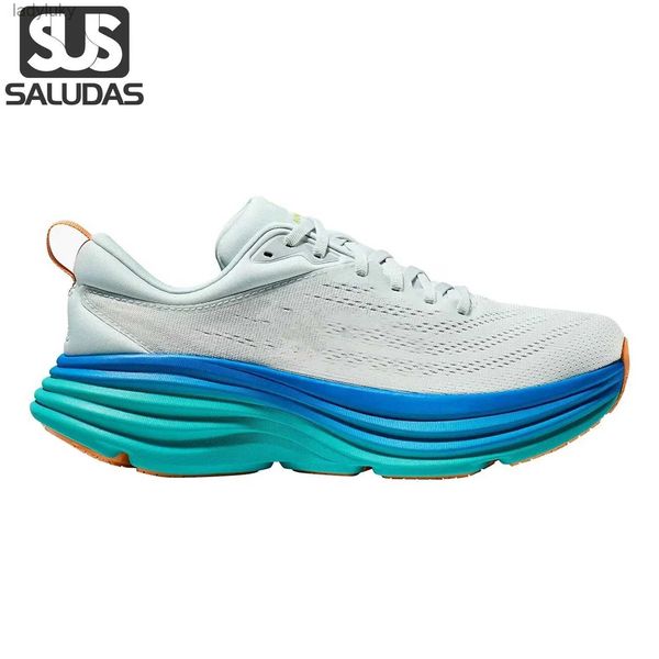 Chaussures sportives Saludas Bondi 8 Chaussures de course d'origine chaussures de course à longue distance extérieures pour hommes et femmes chaussures de tennis décontractées unisexes C240412