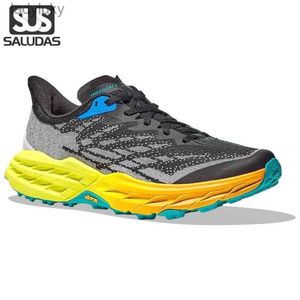 Atletische schoenen Saludas SpeedGoat 5 Mens off -road Running Shoes unisex Rubber Sole Anti Slip en Wear Resistant Off Road Shoes C240412
