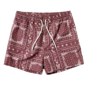 Shorts athlétiques Running Running Polyester Floral Wim S for Men Mesh Lowning Holiday Beach 5 Inch Board Horts Tennis Active Sports Basketba