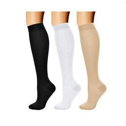 Atletische sokken 3 paar anti slip lente winter klassieke kleur dunne streep dames tn het katoen