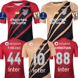 Athletico Paranaense Jersey 2024 Zapelli 100th Anniversary Football Shirt 24 25 Christian T.heleno Canobbio Erick Bento Soccer Jersey