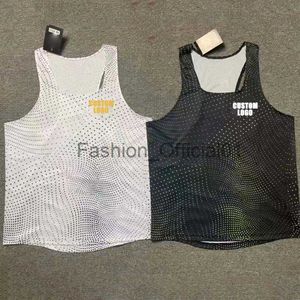 Débardeur d'athlétisme Runnning Speed Fitness Shirt Guys Sans manches Vêtements pour hommes Athlète Track Field Singlet Run Vest x0830