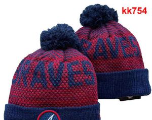 Atlanta Beanie A Noord -Amerikaanse honkbalteam Side Patch Winter Wool Sport Gebreide hoed Skull Caps